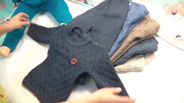 Вязаный костюм "Ричард" на ребёнка от 3 до 6 месяцев, производство МоёДитё смотреть онлайн