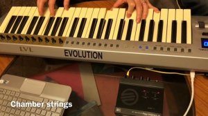 Evolution MK249C MIDI keyboard to EnergyXT