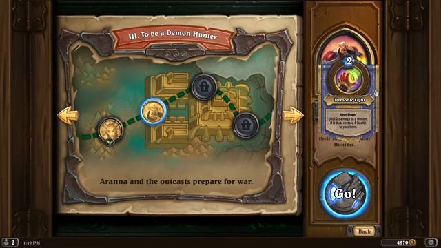 Training der zukünftigen Dämonenjäger ☯ Ashes of Outland Adventure #06 ☯ Hearthstone смотреть онлайн