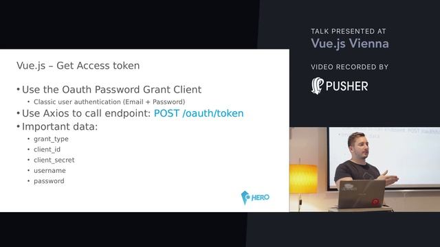 Vue.js, Authentication with Vue.js and Laravel, January 2018 смотреть онлайн