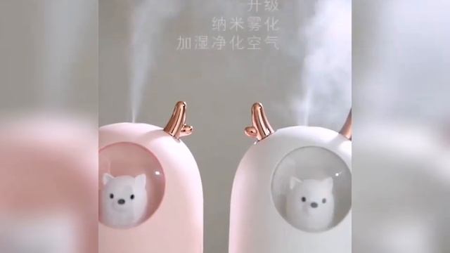 Cute Pet Air Humidifier 300ML Mini USB Air Diffuser смотреть онлайн