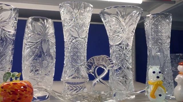 Хрустальные вазы НЕМАН, Беларусь смотреть онлайн