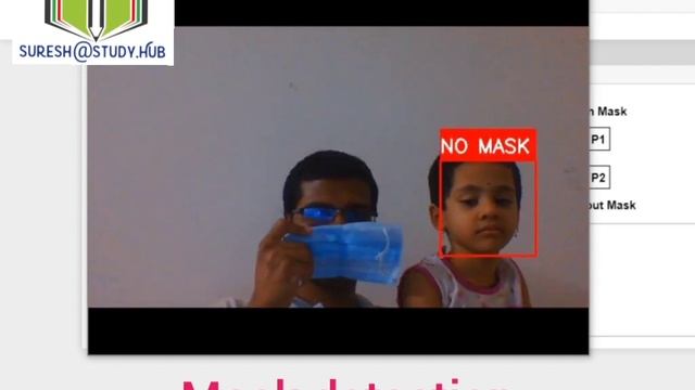 Mask detection using CNN and openCV смотреть онлайн