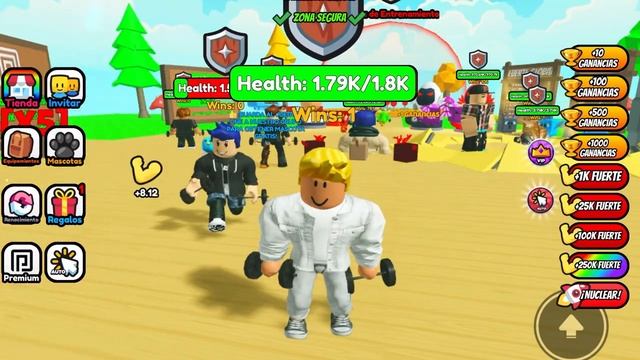 +1 STRONG EVERY SECOND- ROBLOX