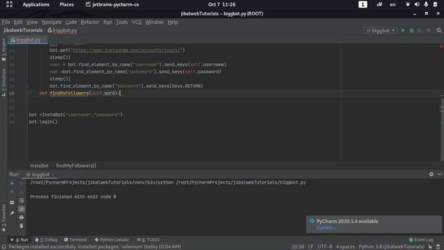 selenium صناعة بوت الانستغرام بلغة البايثون_2_ | ادخال المعلومات في المتصفح смотреть онлайн