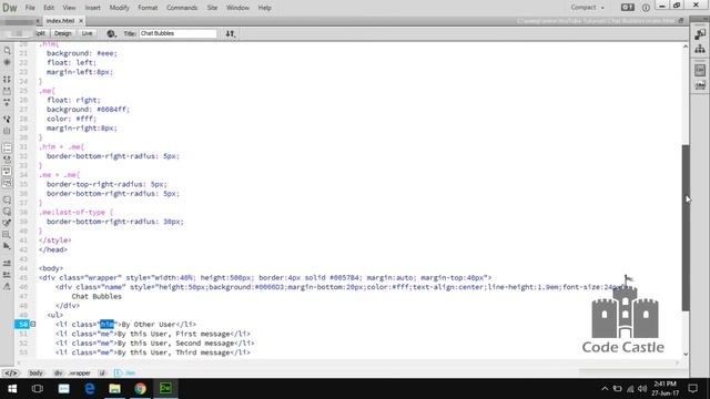 Html Css Chat Bubbles, Speech Bubble, Chat Box Html Css Code смотреть онлайн
