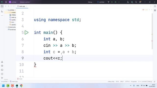 C++ DASTURLASH Tilida MASALALAR  YECHISH