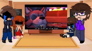 Past aftons react to afton family song !!