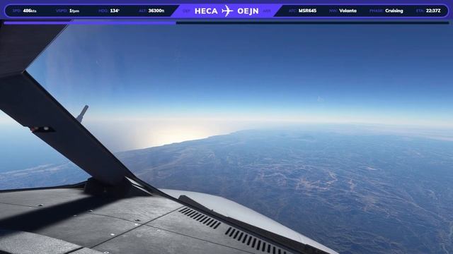 Каир (HECA) - Джидда (OEJN) | Airbus 320 | Egypt Air SU-GDR | #msfs2020 #msfs #fenixa320