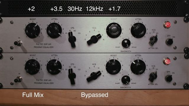 Pultec EQP1A3 Demo & Review смотреть онлайн