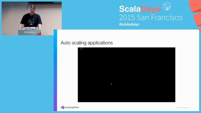 Scalable task distribution with Scala, Akka and Mesos смотреть онлайн