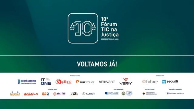 10º Fórum TIC na Justiça - 2º dia смотреть онлайн