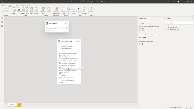 Power BI Risk Management Dashboard - S2 - V2.3 - Creating a Shared Axis Table for Pre Post Counts смотреть онлайн