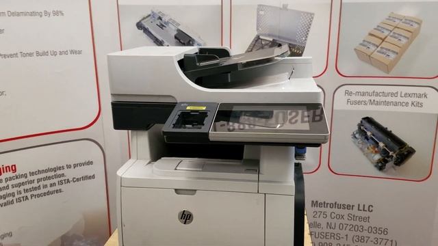 HP M525 M575 M630 M651 M680 M725 M775 ADF Document Feeder Kit L2725-60002 L2718A смотреть онлайн