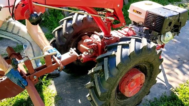 Устанавливаем ОКУЧНИК на мотоблок МТЗ БЕЛАРУС 09-Н смотреть онлайн