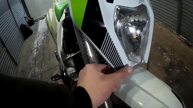 Снимаем пленку c питбайка Racer CRF125 смотреть онлайн