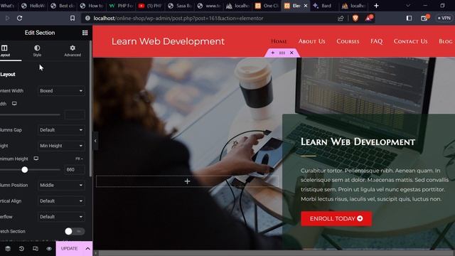HOW TO CHANGE A BACKGROUND IMAGE IN WORDPRESS USING ELEMENTOR смотреть онлайн
