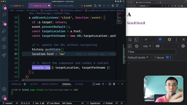 History API for client-side navigation [2/21] смотреть онлайн