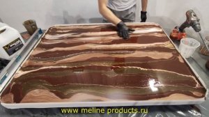 Кухонная столешница своими руками с помощью ЭПОКСИДНОЙ СМОЛЫ METALLY EPOXY. Набор №7