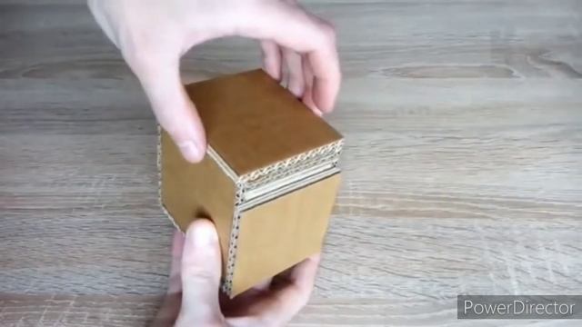 Как сделать копилку из картона?!? смотреть онлайн