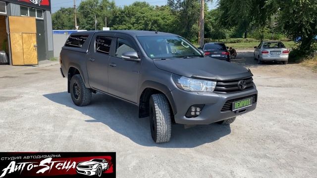 Toyota Hillux. Защита кузова под охоту. смотреть онлайн