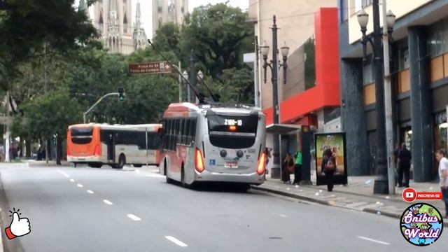 Trólebus Caio Millennium BRT Volkswagen 17-280 OT смотреть онлайн