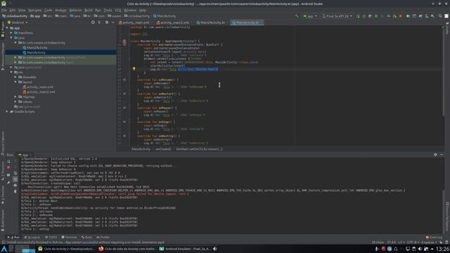 Video 7: Ciclo de vida da Activity Kotlin смотреть онлайн