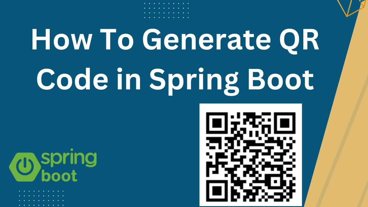 Как сгенерировать QR-код с помощью Spring Boot смотреть онлайн