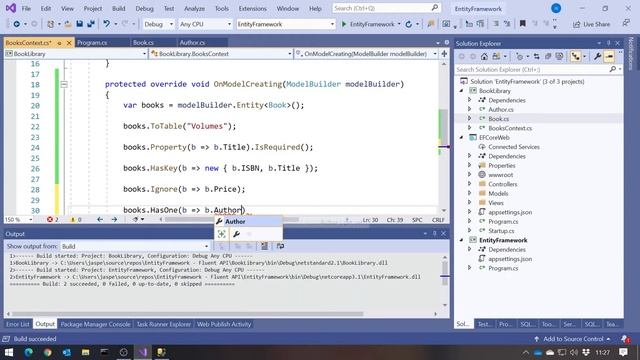 Entity Framework Core Part 9 - The Fluent API смотреть онлайн