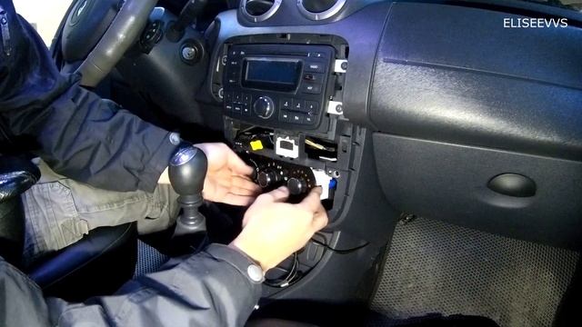 Замена ламп подсветки блока отопителя РЕНО ДАСТЕР,НИССАН ТЕРРАНО смотреть онлайн