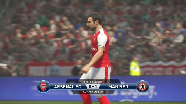 PES 2017 CAREER MODE GAMEPLAY!!! Arsenal vs Manchester united смотреть онлайн