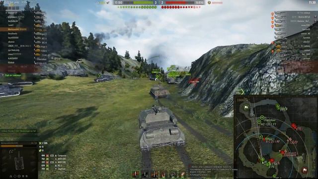 #worldoftanks. Об. 704. Гребаные #ЛБЗ. ПТ-14. Большая охота. (на Об.260) смотреть онлайн
