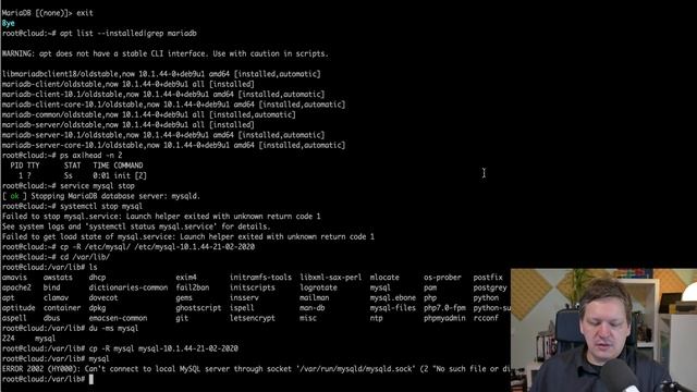 MySQL (MariaDB) Upgrade 10.1 auf 10.4 unter Debian 9.x / 10.x, Ubuntu, RedHat RHEL und CentOS смотреть онлайн