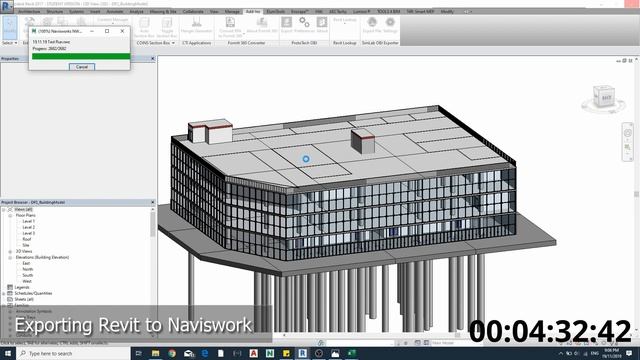 4D Construction Simulation in 9 Minutes [Aectech] смотреть онлайн