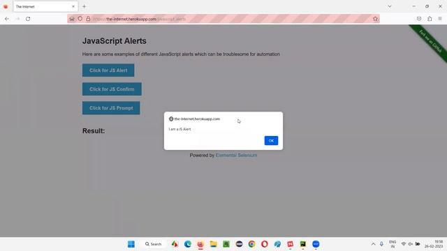 Handling JavaScript Alerts using Selenium Python (Selenium Python) смотреть онлайн