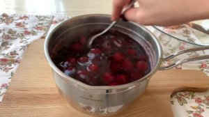 Желе из вишни без заморочек очень простой рецепт