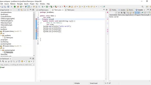 Java Training Session 2 of Team 18 | PCS Global | as on 13th May 22 смотреть онлайн