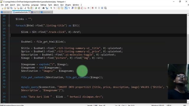 Belajar PHP Simple HTML DOM bagian 6 смотреть онлайн