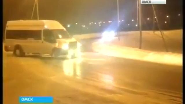 Рейд ГИБДД, массовый дрифт с омской маршруткой смотреть онлайн