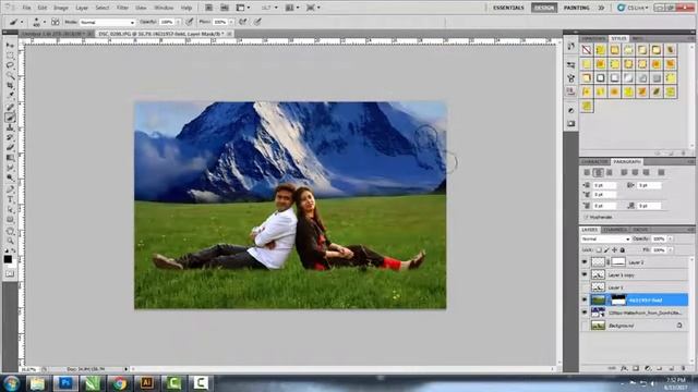 Photomanipulation and matte painting photoshop tutorial 2017 смотреть онлайн