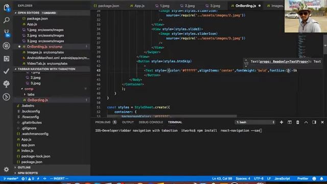 How to use Stack Navigator simple method in react-native ? смотреть онлайн