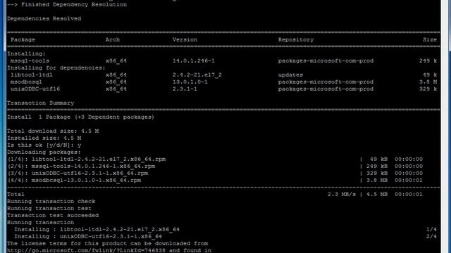 How to Install SQL Server on CentOS or Redhat - vNext смотреть онлайн