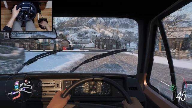 Forza Horizon 4 - VOLKSWAGEN GOLF GTI MK1 | Logitech G920 Steering Wheel Gameplay смотреть онлайн