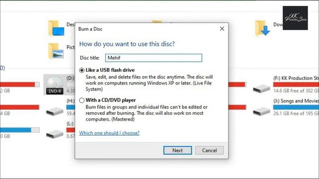 How to burn CD/DVD in Windows 10,8,7 Using Windows Default CD/DVD Burning Program 2020 (Urdu/Hindi смотреть онлайн