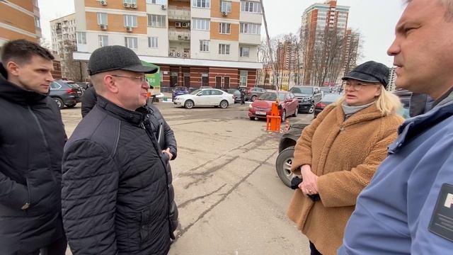 Благоустройство на Мичуринском проспекте, 16 смотреть онлайн