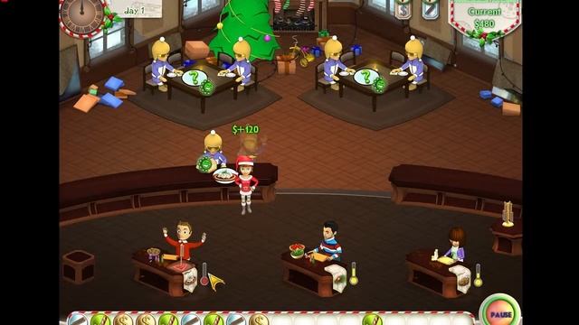 Amelie's Cafe: Holiday Spirit - Gameplay Overview смотреть онлайн
