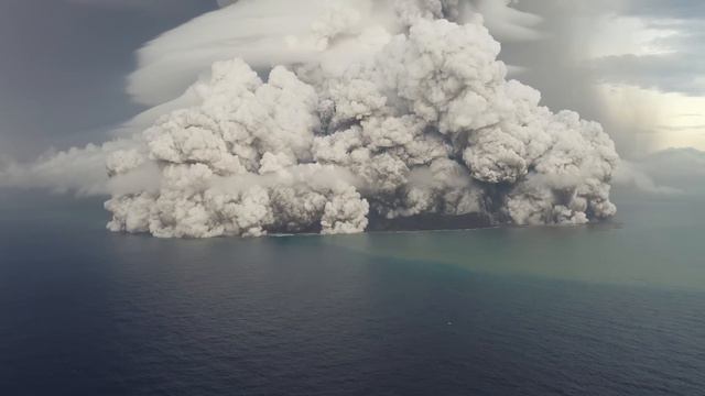 Hunga Volcano Eruption 14 January 2022, 5:48PM Tonga Time смотреть онлайн