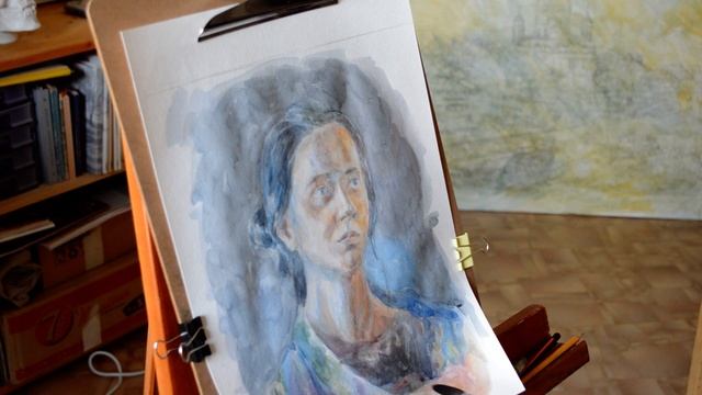 Работа акварелью в технике лессировки- дхш 6 часть смотреть онлайн