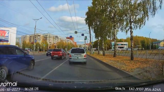 Ленинский проспект в Йошкар-Ола октябрь 2023 смотреть онлайн