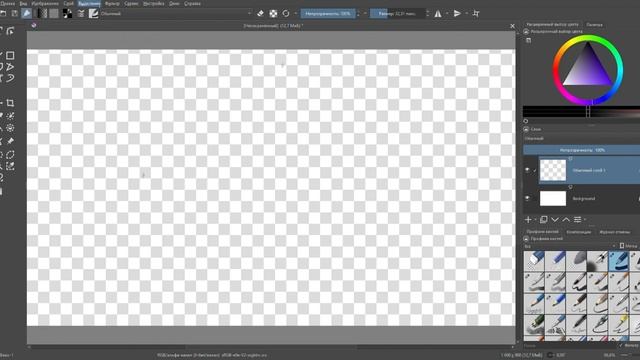 как настроить нажим в крите krita смотреть онлайн